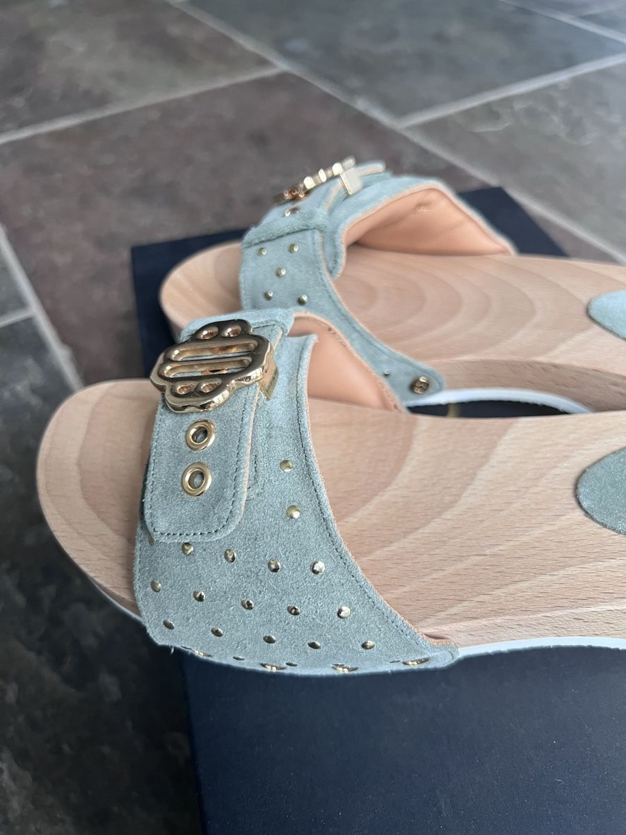 Maje Scarpe da donna: Maje Clogs/ Holzpantoletten 38 – Nuovo (secondo la descrizione) da Realp venduto da nilipopili 5
