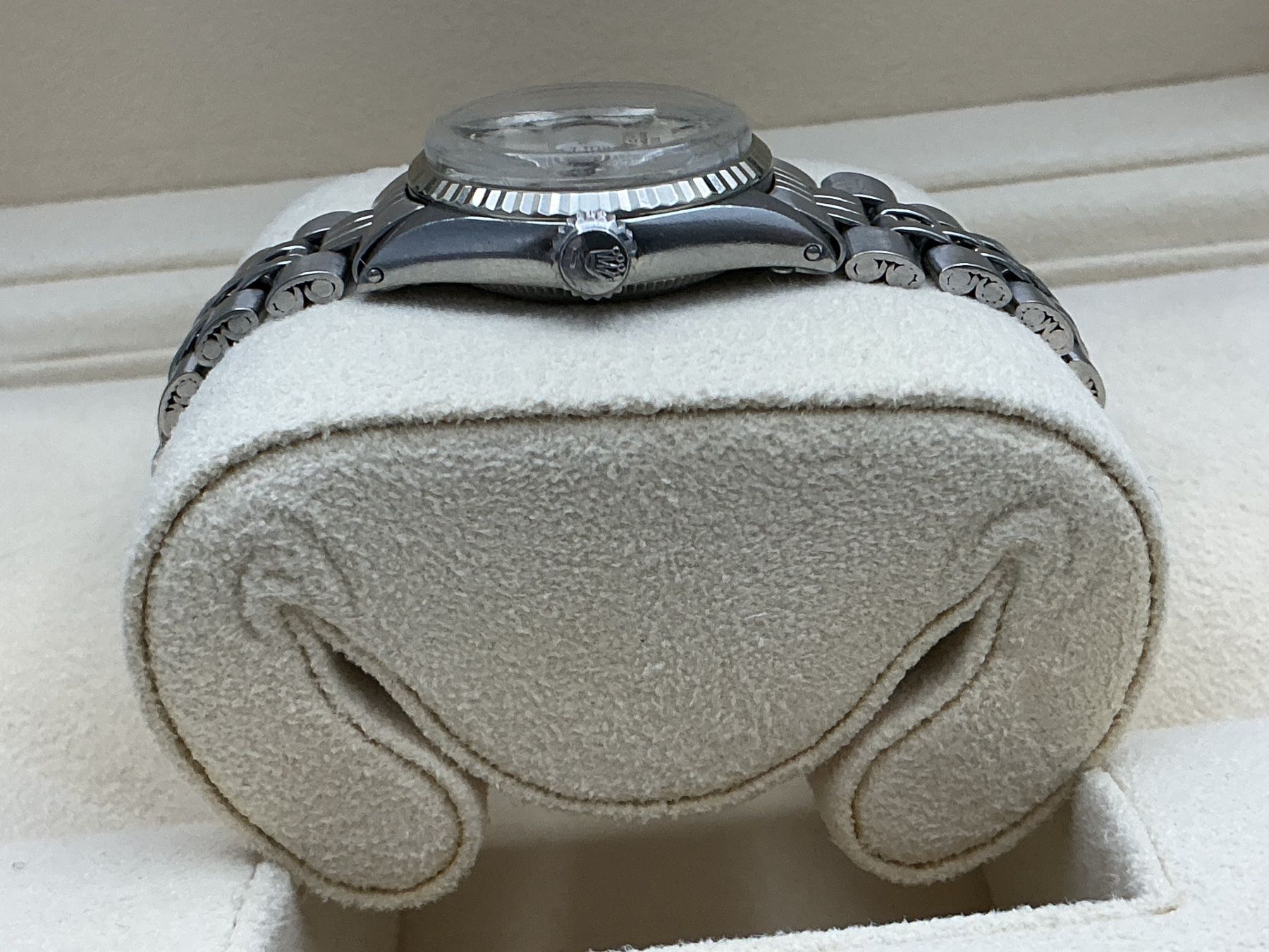 Rolex Orologi: Rolex Oyster Perpetual Lady Date Silver Dial 6517 – Usato da Zürich venduto da watchdealer-24 4