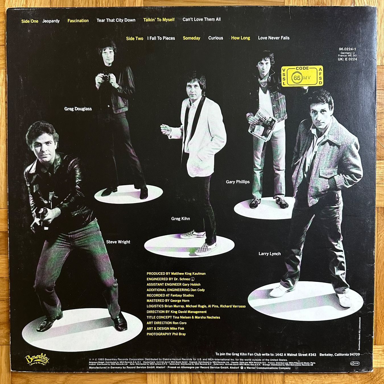Dischi in vinile: LP - Greg Kihn Band - Kihnspiracy – Usato da Breganzona venduto da Onairda75 1