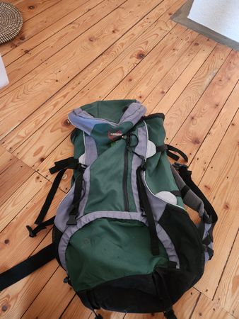 Trevolution Rucksack grün/grau 