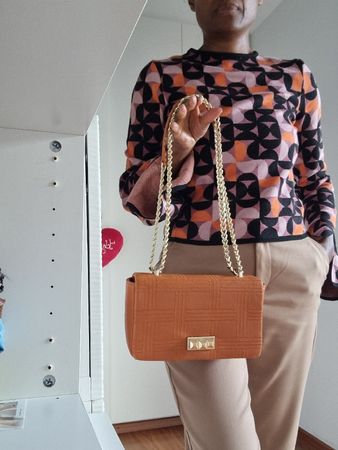 Zara tasche Orange wie neu