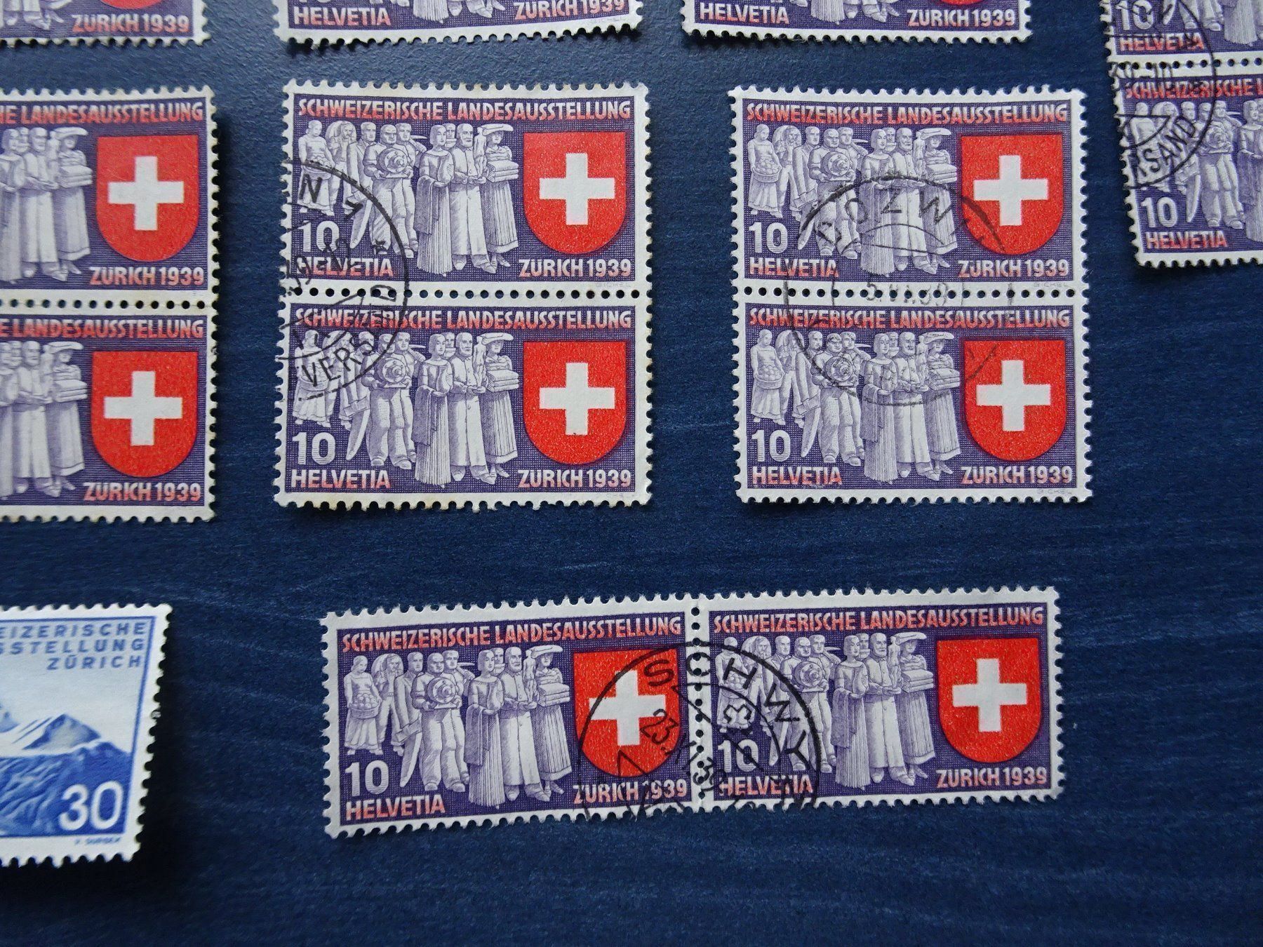 Alle Briefmarken: 1939 – Gebraucht aus Aadorf von Chnorli-Furz 4