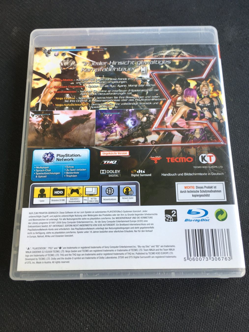 Sony Giochi: Ninja Gaiden Sigma 2 - PS3 / Playstation 3 – Usato da St.Gallen venduto da sjosjo 1