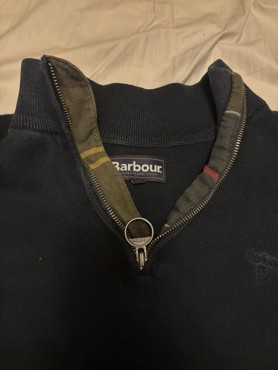 Barbour Pullover & Sweatshirts: Barbour Navy Strickpullover (M) – Gebraucht aus Zürich von lin_gk8x 2