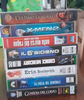 Lotto 8 VHS film usati