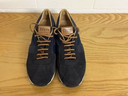 Tod's Sneaker Herren Grösse 9 Marineblau Wildleder 