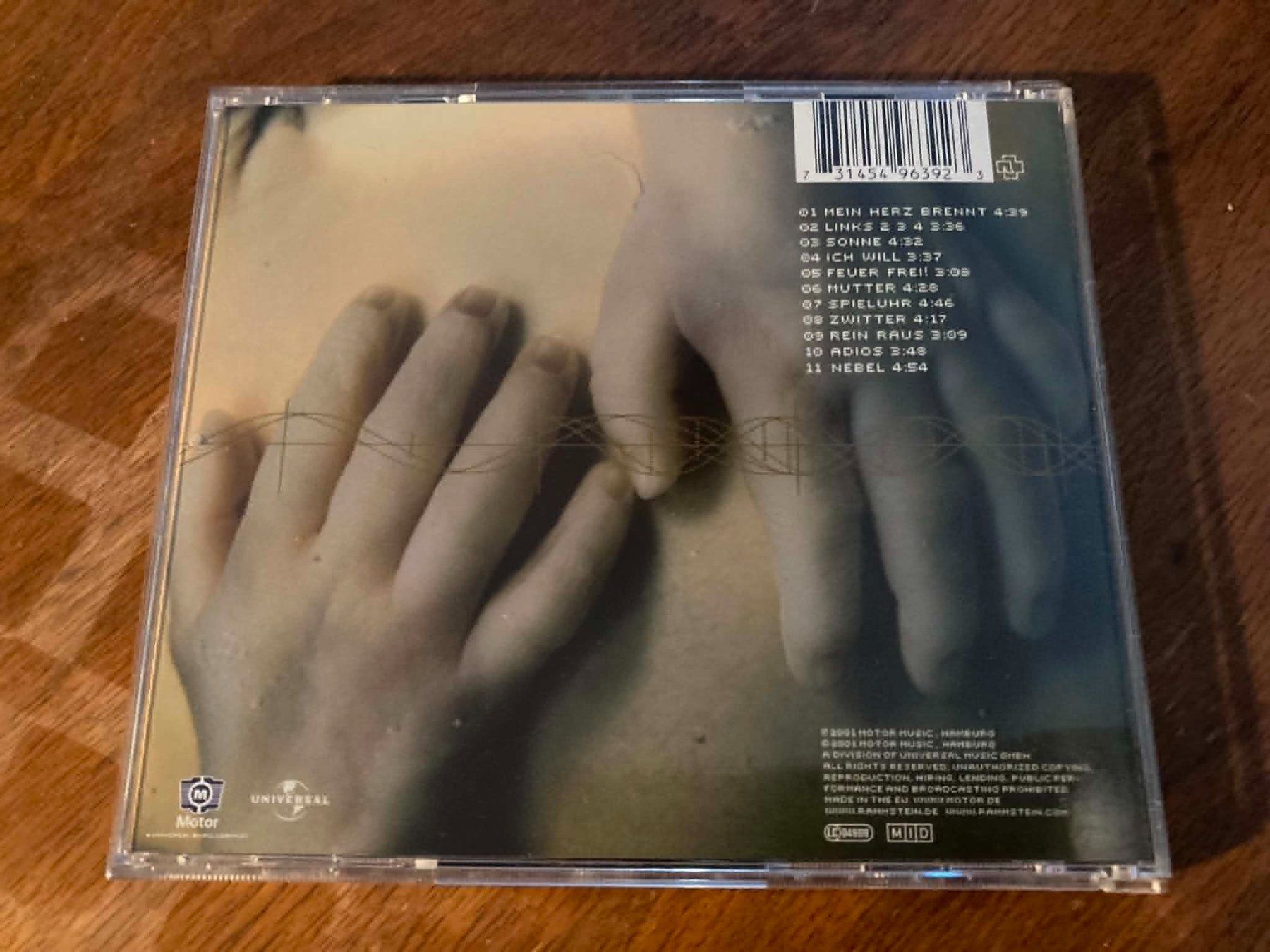 CD: Rammstein - Mutter CD – Usato da Lausanne venduto da sim_bc8q 1
