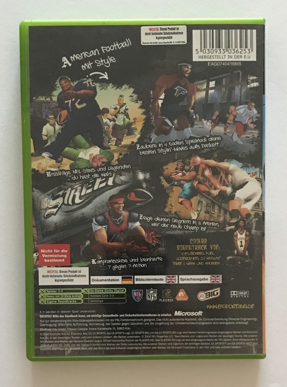 Giochi: XBOX - NFL Street – Usato da Allschwil venduto da Bullach 2
