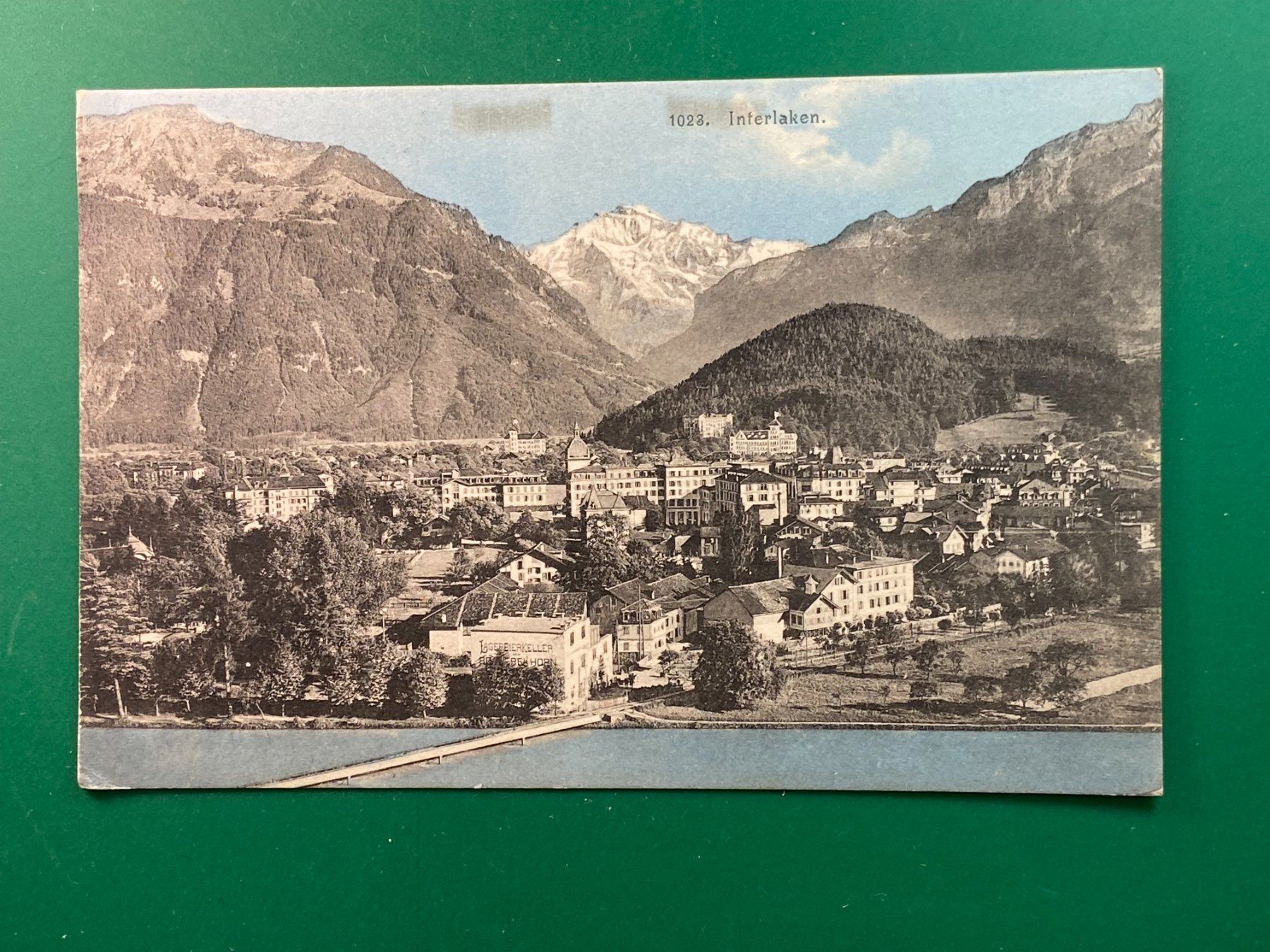 Cartoline postali: Interlaken – Usato da Steg VS venduto da danwer74