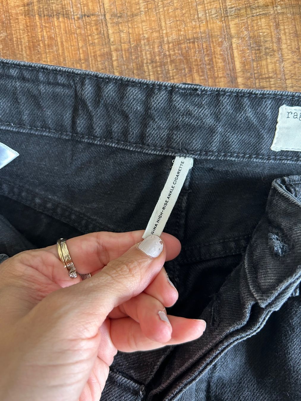 Jeans: Rag & Bone Nina High Rise Jeans - W30 – Usato da Illnau venduto da Monkky 4