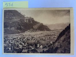 alte Ansichtskarte Meiringen und das Hasletal , 1920