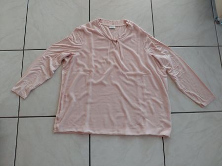 Gerry Weber LangarmT-Shirt rosa Grösse 48 guter Zustand