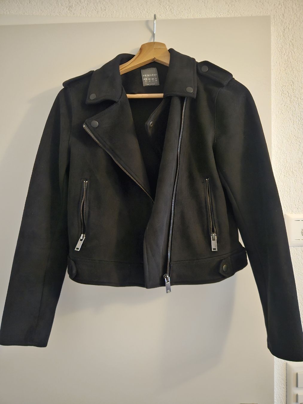 Giacche: Übergangsjacke im Biker-Stil, Grösse 38 – Usato da Wil SG venduto da an_ka