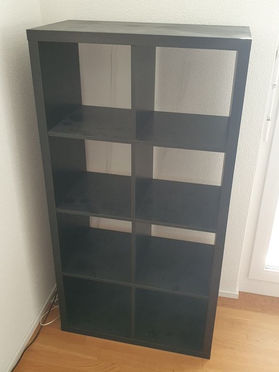 IKEA KALLAX Shelving unit, blackbrown, 77x147 cm Kaufen auf Ricardo