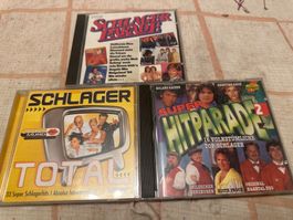 3x Schlager - Super Hitparade, Schlager Parade & Total!