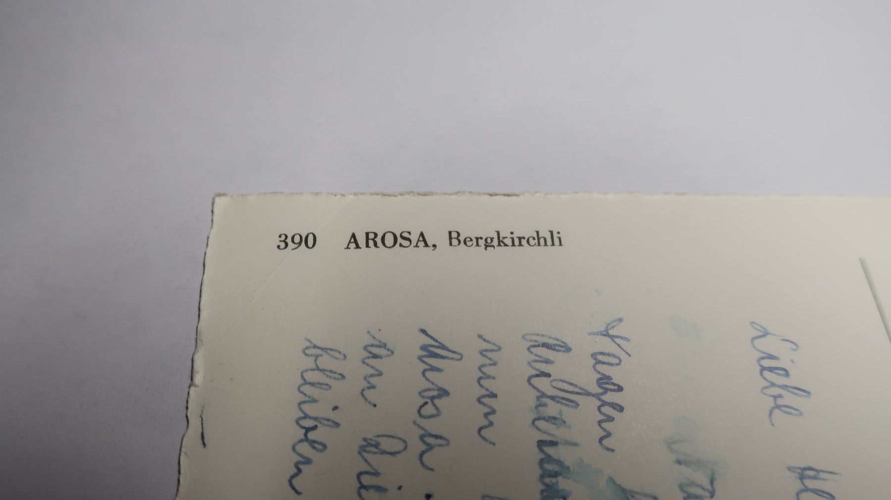 Cartes postales: Arosa Bergkirchli 1960 – D'occasion à Cormoret par Pascalll2001 6