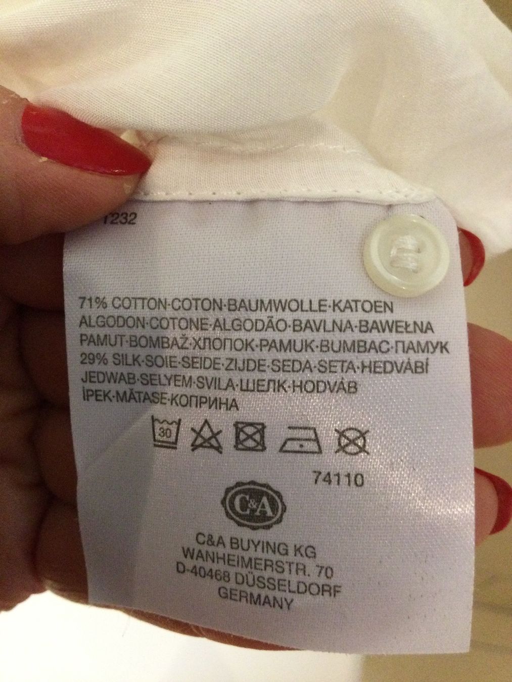 C&A Camicette: Bluse .Grösse 36 – Usato da Birr venduto da wasili01 2