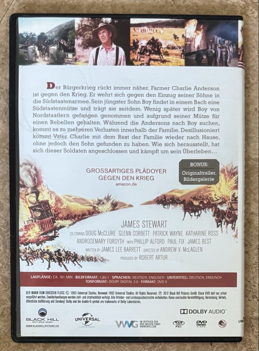 Tous les DVDs: DER MANN VOM GROSSEN FLUSS – Neuf (Voir description) à Dietikon par AndreaSch01 1