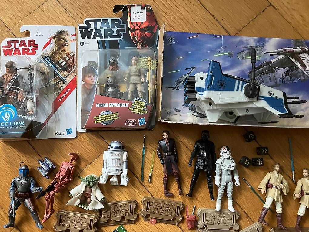 Hasbro Statuette: Star Wars Collection Figuren Hasbro – Usato da Bern venduto da panach 3