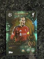 Virgil Van Dijk - Topps Gladiator Karte, Limited Edition!