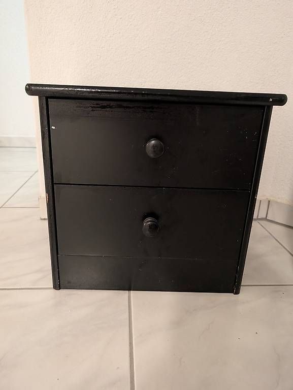 Comodini: Nachttisch schwarz  – Usato da Wangs venduto da key510