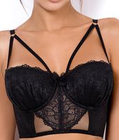 Ewa Bien Lingerie Set schwarz Spitze neuwertig 80B L
