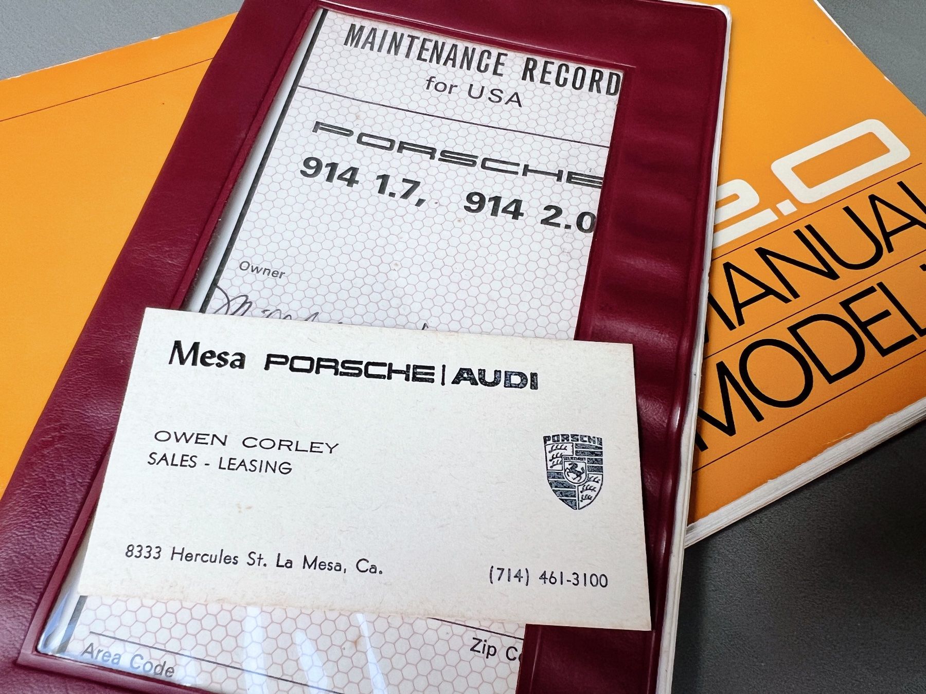 Porsche Automobili: 1973 Porsche 914 2.0 – Usato da Silvaplana venduto da 8001 9