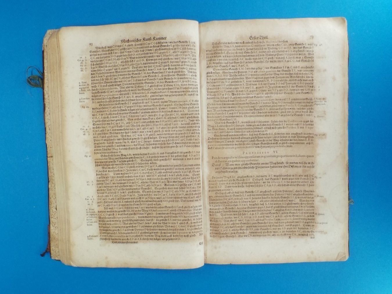 Bücher: Antikes Mechanik Buch von 1629 – Defekt aus Zug von Maxbaum 2