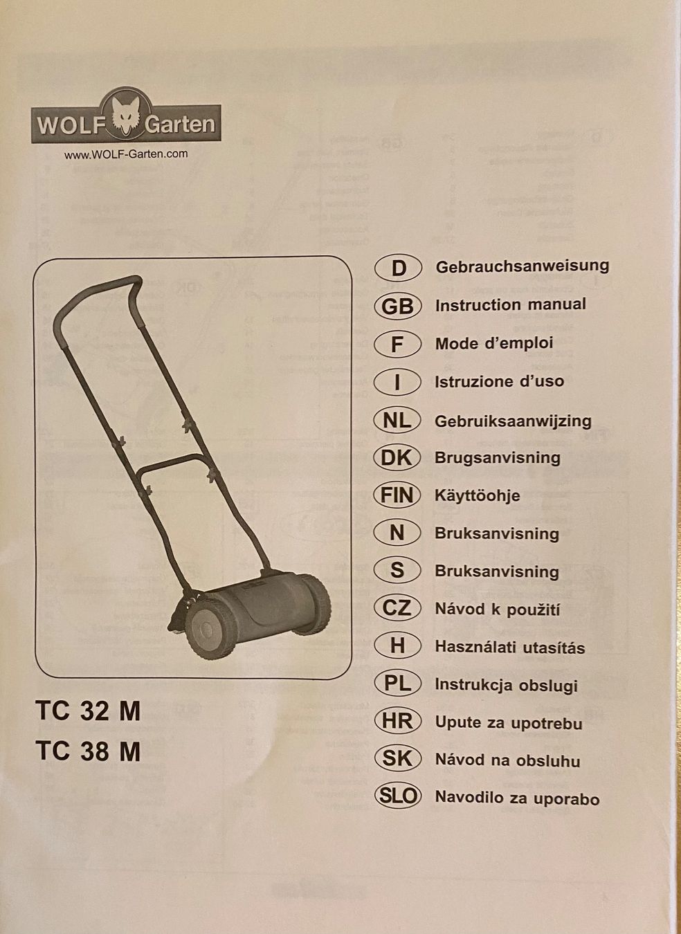 Wolf Garten Tagliaerba: Handrasenmäher – Usato da Thun venduto da Alphorn09 6