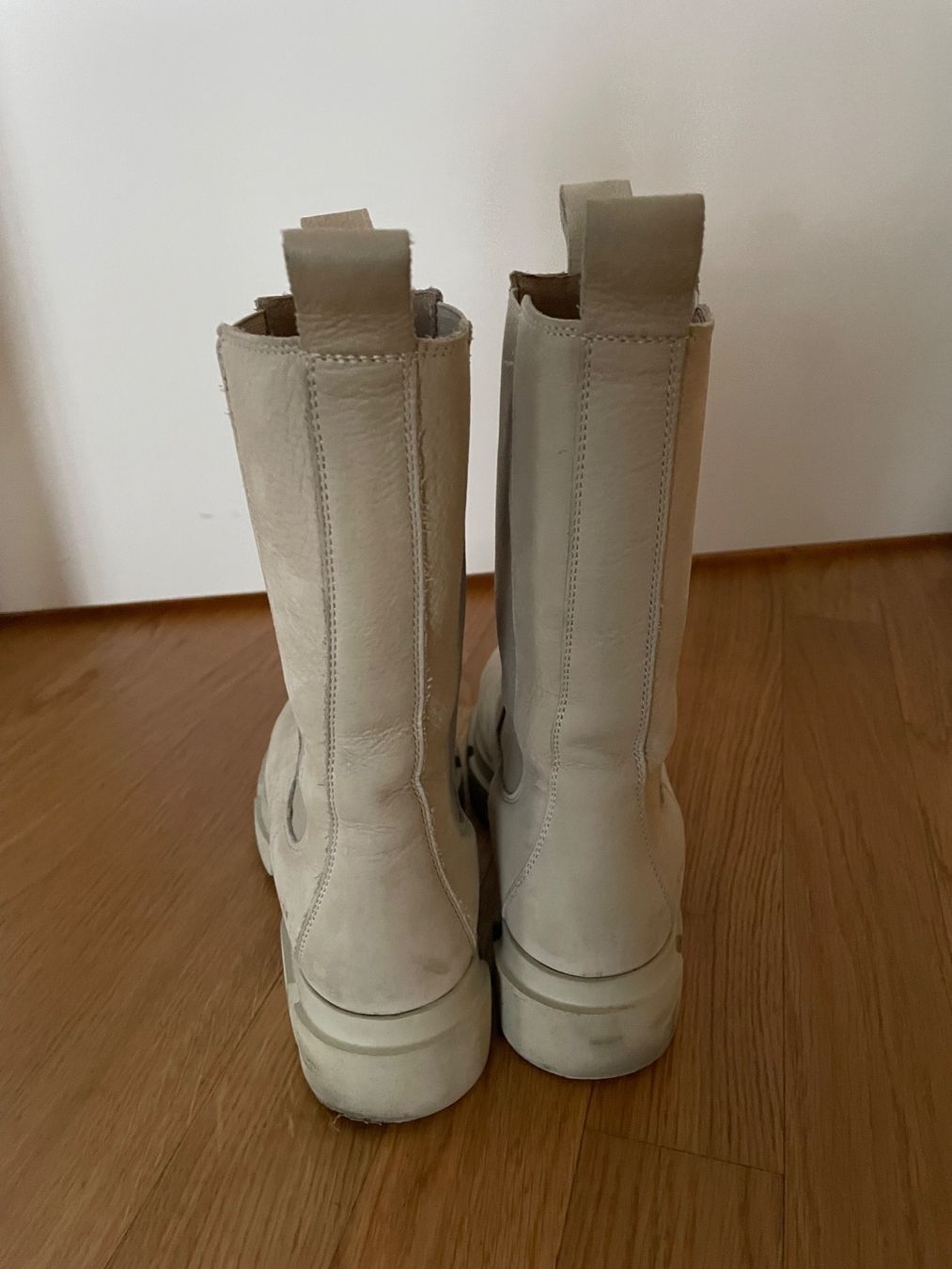 Copenhagen Scarpe da donna: Leder Boots beige - Copenhagen – Usato da Zürich venduto da Lato05 3