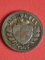 SEHR SCHÖNER - 2 RAPPEN SCHWEIZ - JAHR 1908