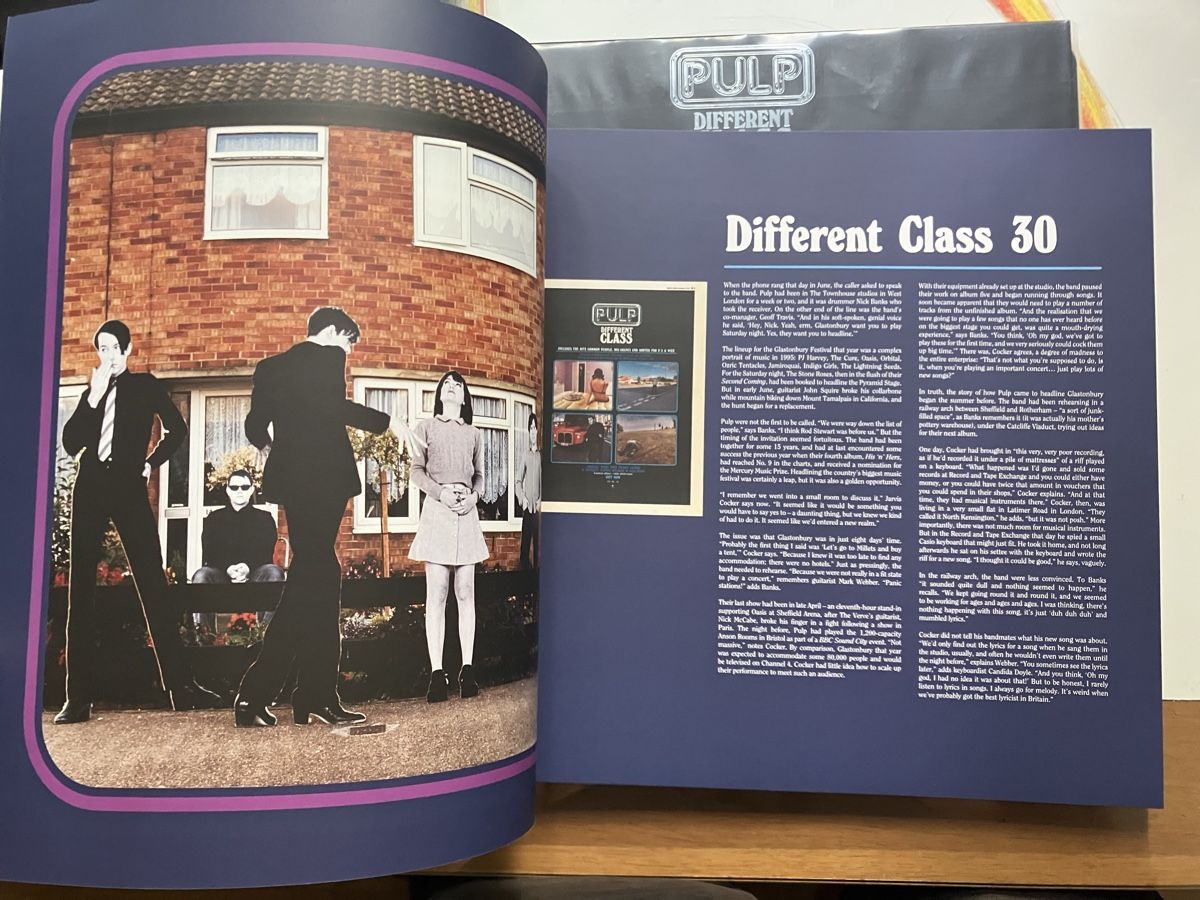 Dischi in vinile: Pulp Live Glastonbury 2 LP Box, Booklet, Poster – Nuovo (secondo la descrizione) da Basel venduto da Gholb 6