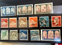 Antike Briefmarken Algerien, Frankreich, Kolonien