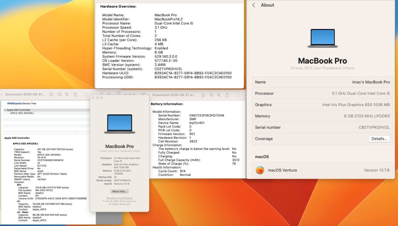 Apple Notebooks: MacBook 13" 2017 defekt (Flexgate) – Defekt aus Möhlin von mcintel 8