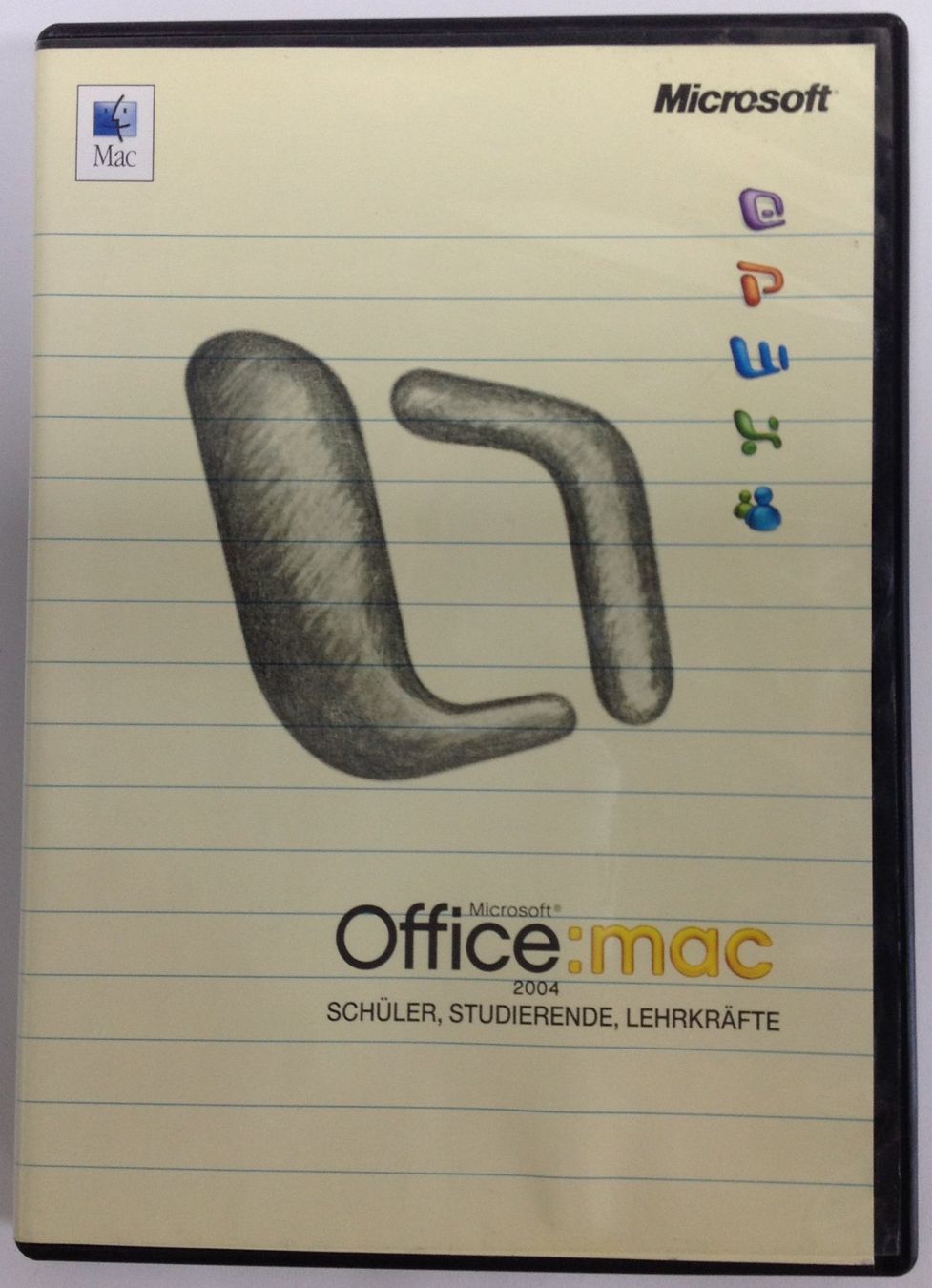 Microsoft Software: Microsoft BD6-00006 Office 2004 Schüler/Studierende de MAC – Usato da Reinach AG venduto da RiesenServicesGmbH