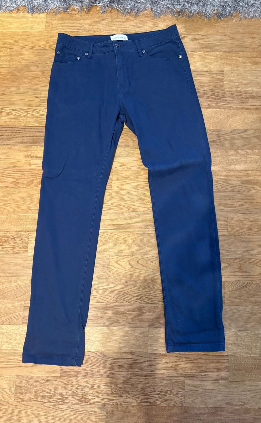Pantaloni: Blaue Stoffhose – Usato da Olten venduto da mar_dg8p