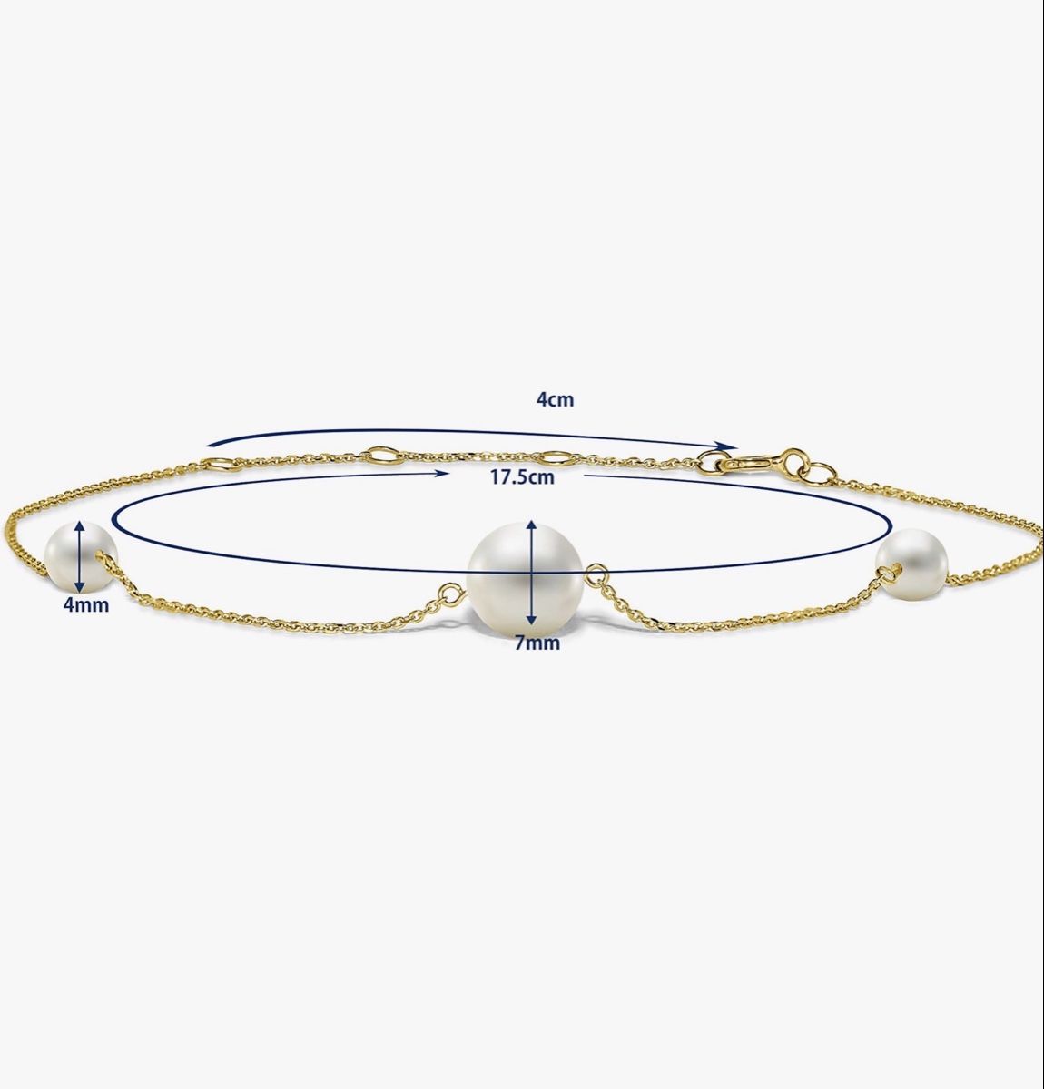 Armbänder & -reifen: Armband | echtes 14 Karat (585) – Neu und originalverpackt aus Hemmental von GoldWert1 2