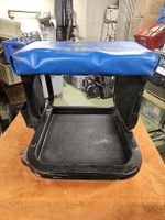Irimo Werkstatthocker Rollhocker mit Werkzeugtasche (D1)