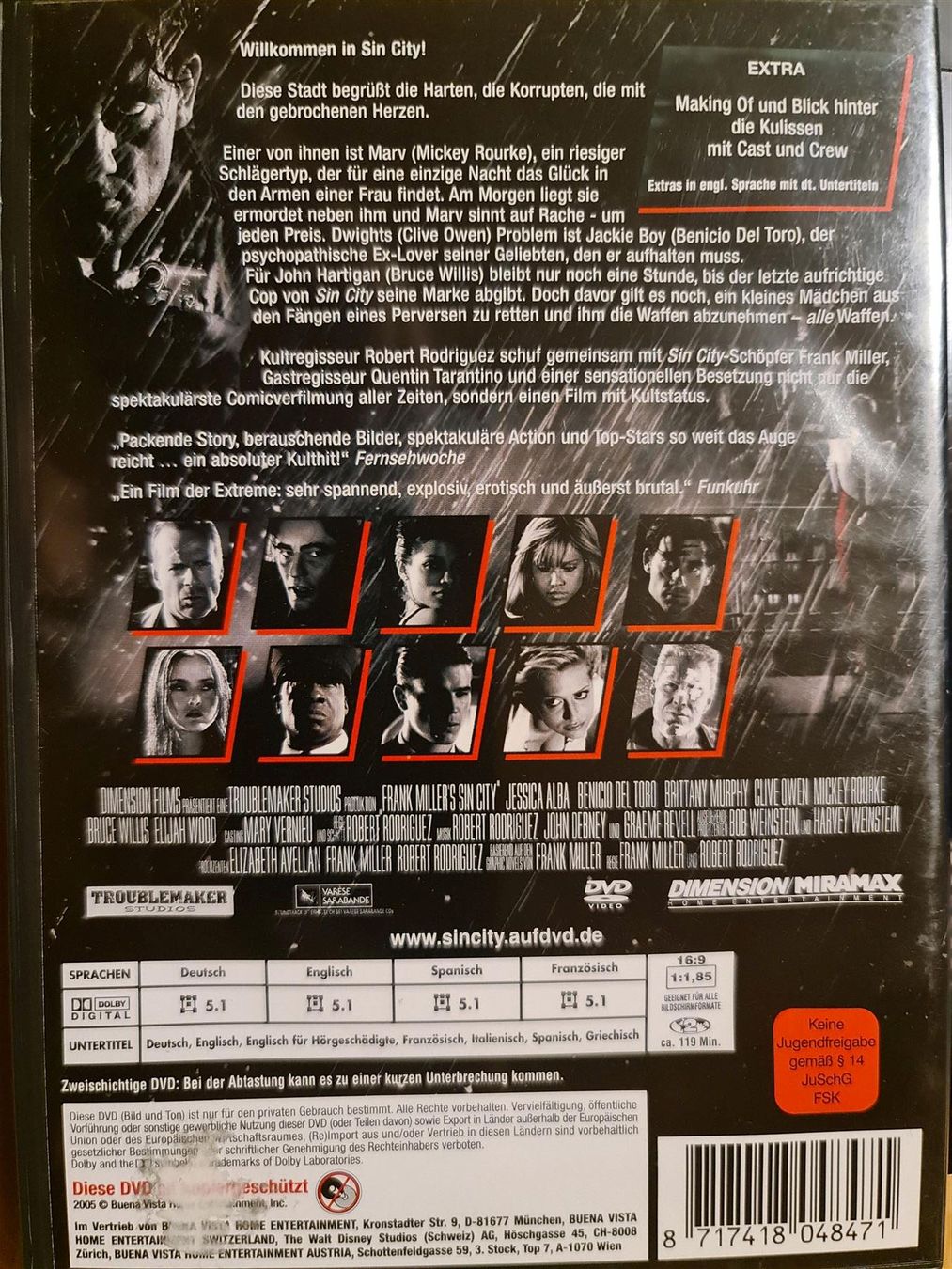 Alle DVDs: Sin City – Gebraucht aus Dintikon von Vexi 1