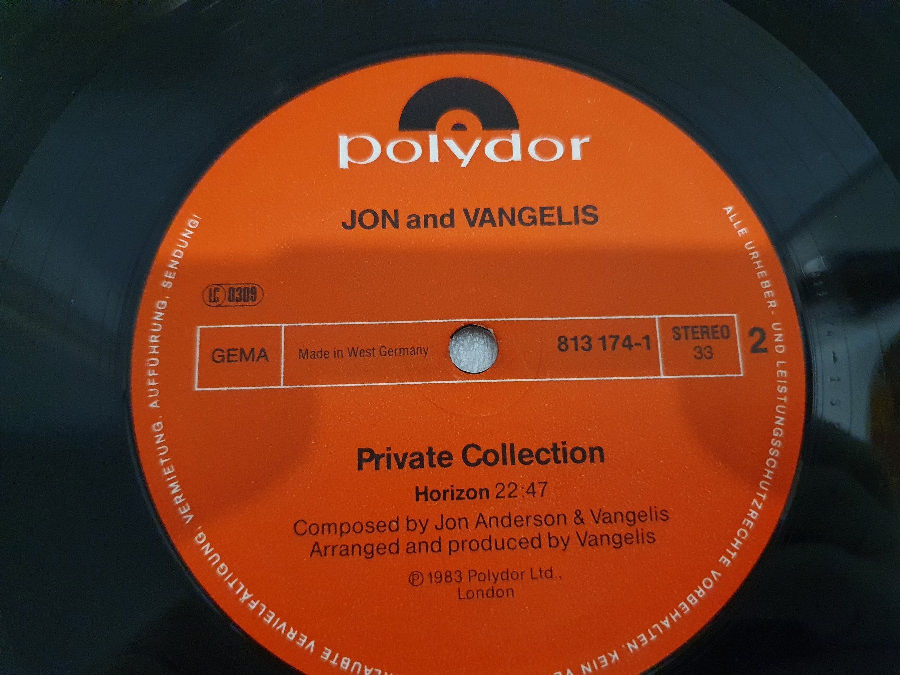 Schallplatten: Jon And Vangelis – Private Collection – Gebraucht aus Uster von Vinyl-Leidenschaft 5