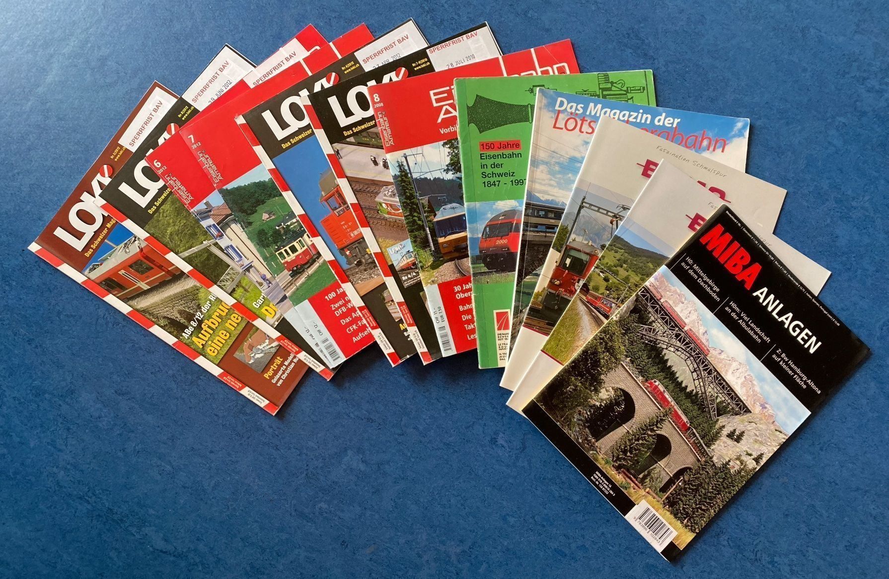 Riviste & Magazine: Diverse Modellbahnzeitschriften 22 Stück – Usato da Biberist venduto da mgbahn