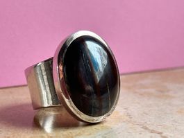 Silberring mit Tigereisen (61)