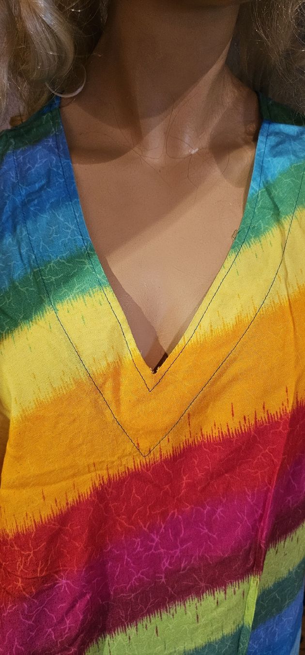 Vestiti: farbenfrohes Strand/Sommerkleid gr.xl – Usato da Ferden venduto da jemyce 1