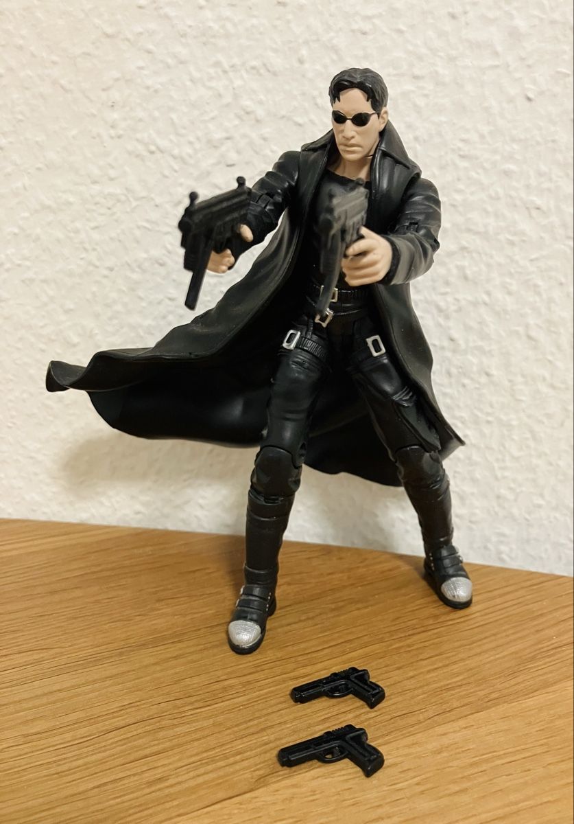 Statuette: The Matrix Action Figuren Set - Neo, Morpheus und Cypher – Nuovo (secondo la descrizione) da Gossau ZH venduto da whysoserious 1