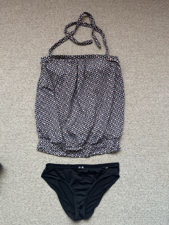 JETTE Tankini Grösse 36 farbig mit Muster für den Sommer