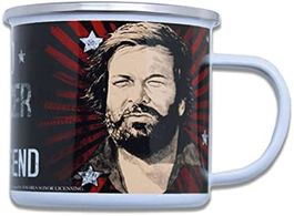 Emaille-Tasse-BUD SPENCER--LEGEND