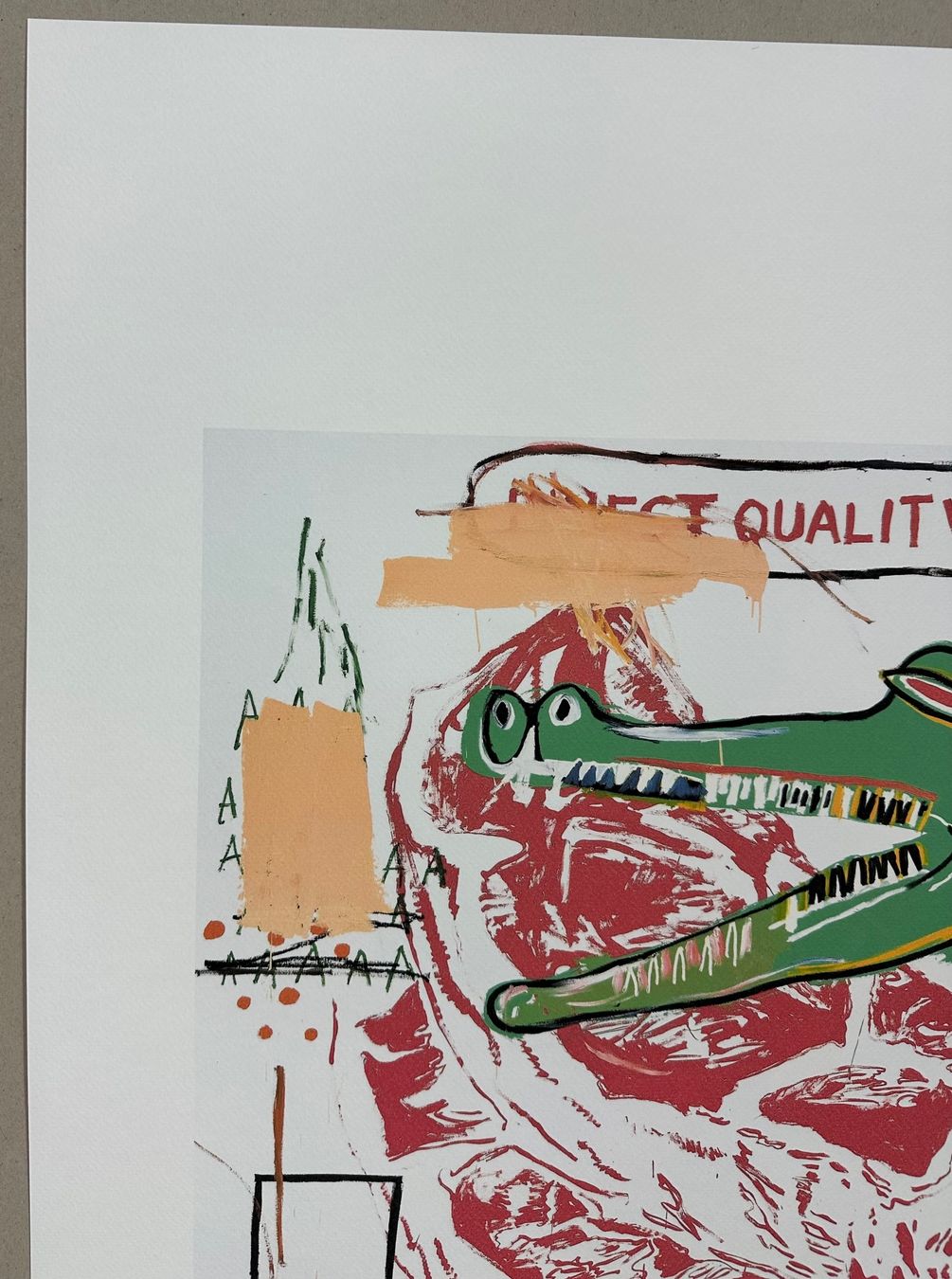 Poster & Bilder: Basquiat. Untitled, Graffiti, POP Art 26/100 – Neu (gemäss Beschreibung) aus Meilen von Smgdesign 3