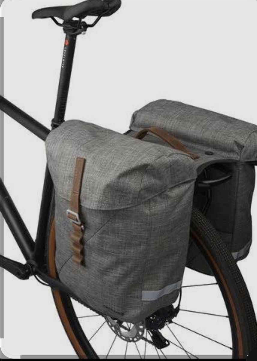 Racktime Sacs: Recktime Doppeltasche HEDA 2.0 "dust grey" – Neuf avec emballage d'origine à Rheinfelden par mar_fjh6