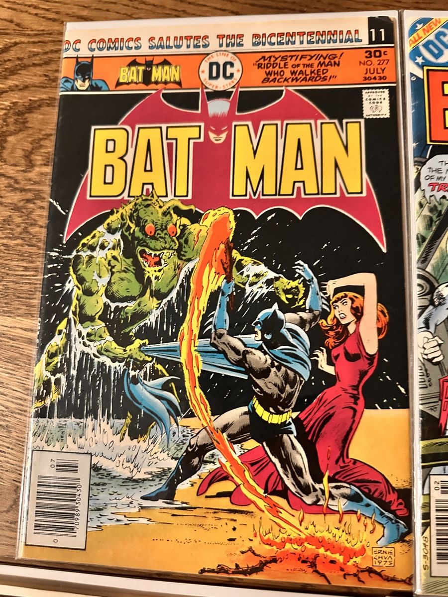 Fumetti: Batman Comics 255, 256, 277, 308  – Usato da Gattikon venduto da 386ComicEmpire 4