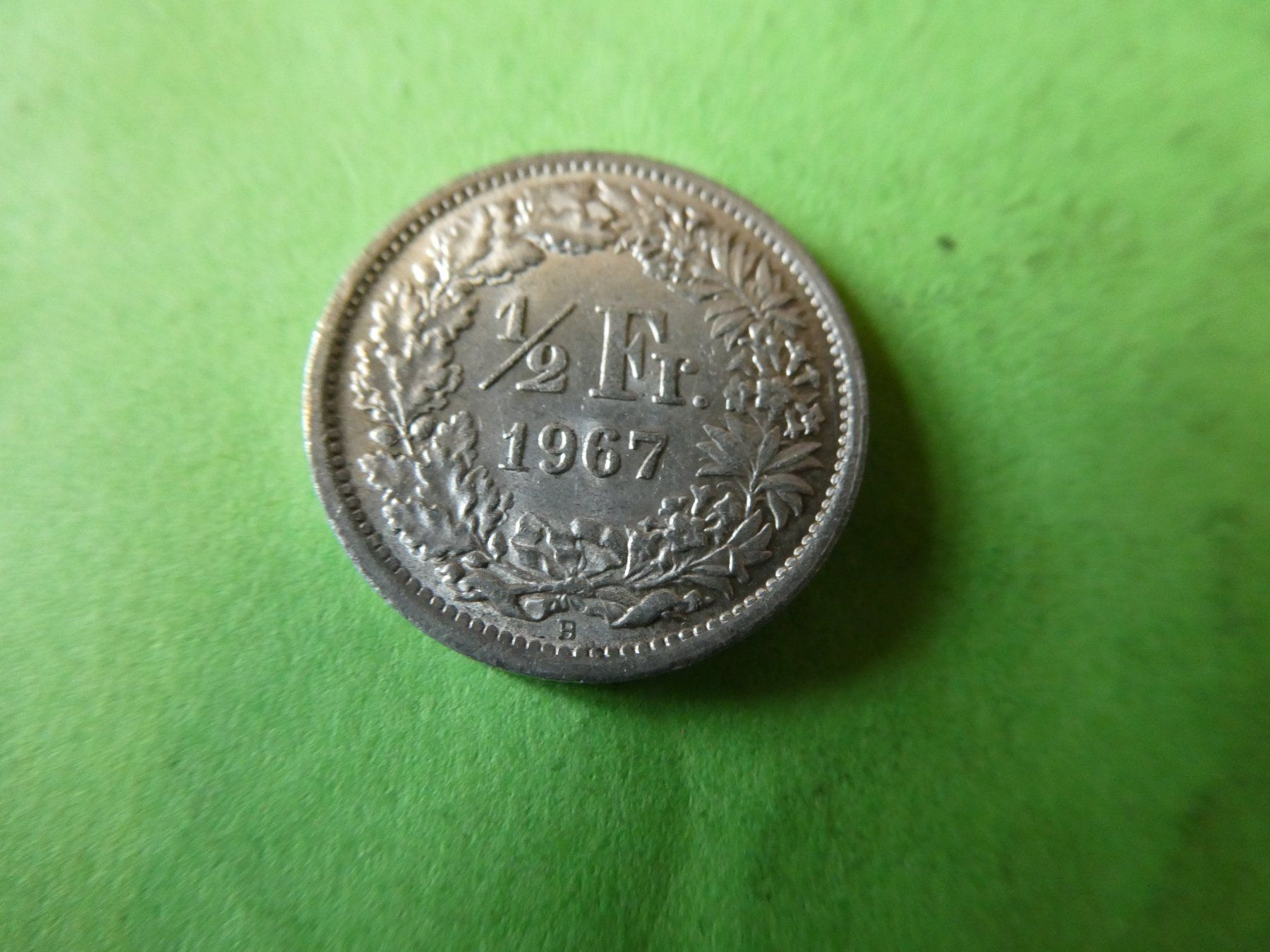 Tutti le monete: Schweiz 1967, 1/2 Franken   Silber – Usato da Hinterforst venduto da rohusri
